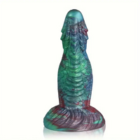7.32in Monster Liquid Silicone Thick Anal-Expanding Fantasy Dildo