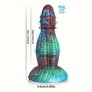 7.32in Monster Liquid Silicone Thick Anal-Expanding Fantasy Dildo