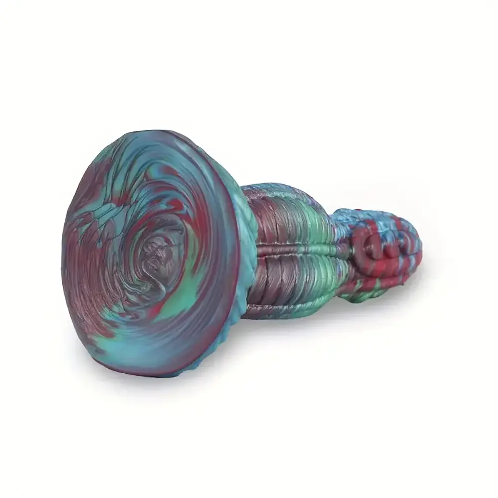 7.32in Monster Liquid Silicone Thick Anal-Expanding Fantasy Dildo