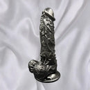 7.32in Realistic Texture PVC Dildo G-Spot Stimulating Handheld Toy