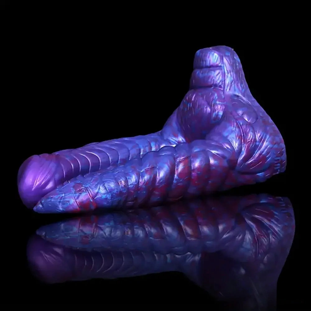 7.36in 7.99in 8.07in U-shaped Double-headed Monster Dildo With Sucker