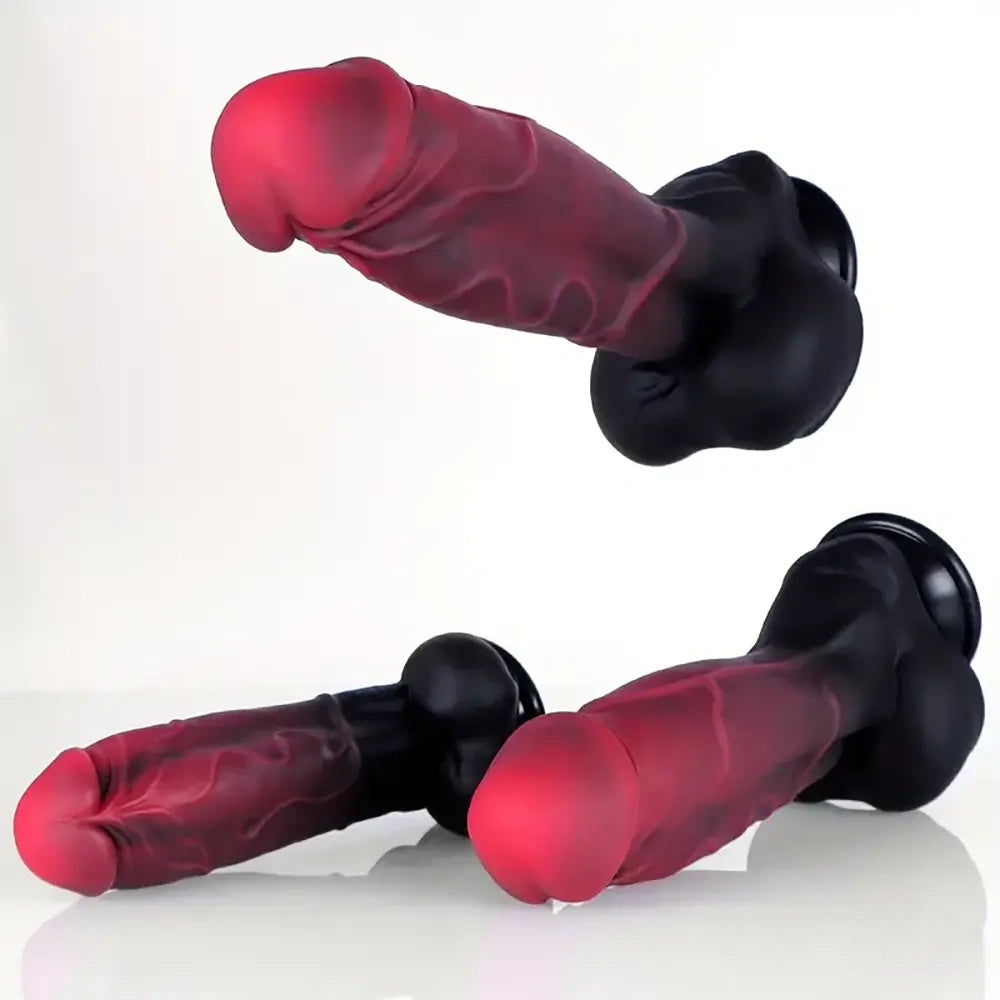 7.36in 9.25in 10.9in Thick Big Fantasy Silicone Dildo For Women Men Sex
