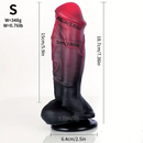 7.36in 9.25in 10.9in Thick Big Fantasy Silicone Dildo For Women Men Sex