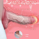 7.36in Hollow Lifelike Strap on Dildo Panty Protruding Veins Realistic Penis