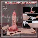 7.36in Hollow Lifelike Strap on Dildo Panty Protruding Veins Realistic Penis