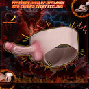 7.36in Hollow Lifelike Strap on Dildo Panty Protruding Veins Realistic Penis