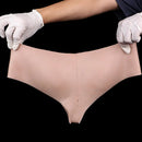 7.36in Hollow Lifelike Strap on Dildo Panty Protruding Veins Realistic Penis