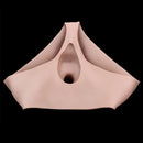 7.36in Hollow Lifelike Strap on Dildo Panty Protruding Veins Realistic Penis