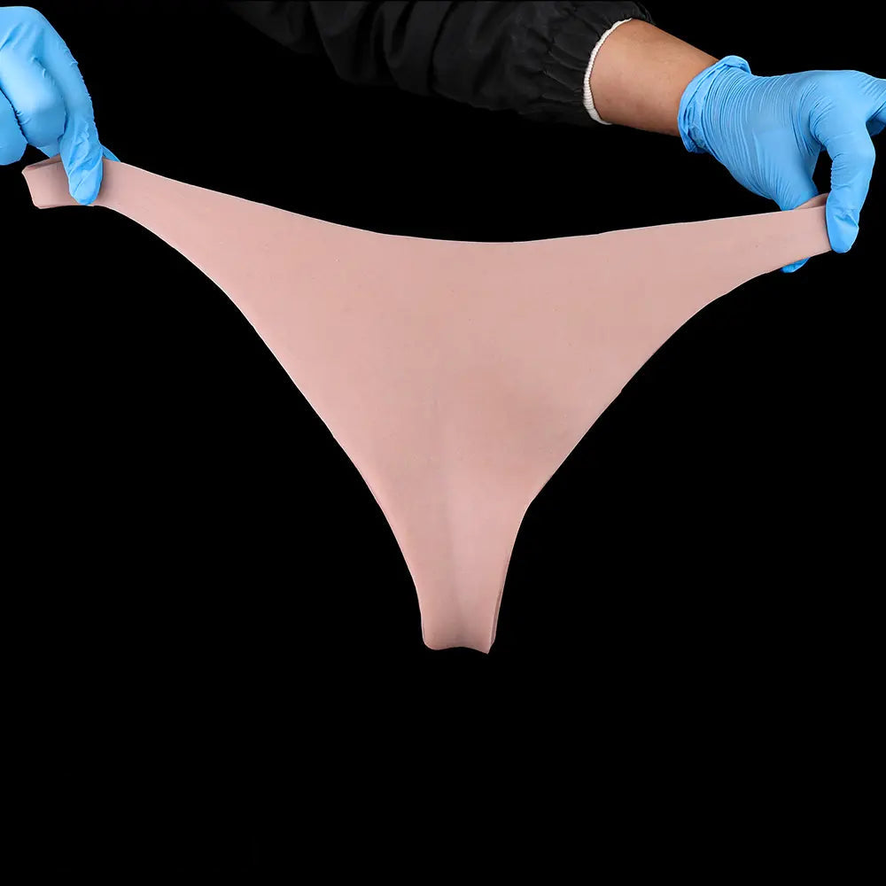 7.36in Hollow Strap on Dildo Panty With Realistic Skin Texture Couples