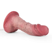7.36in Realistic Vessel Appearance Dual Density Silicone Ejaculating Dildo