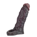 7.36in Soft Dildo Sheath With Ejaculation Ring For Pleasure & Discreet Use