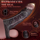7.36in Soft Dildo Sheath With Ejaculation Ring For Pleasure & Discreet Use