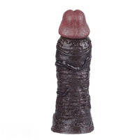 7.36in Soft Dildo Sheath With Ejaculation Ring For Pleasure & Discreet Use
