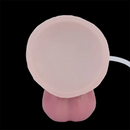 7.36in Spray Water Penis Real Foreskin Uncut Dildo For Clit Stimulation