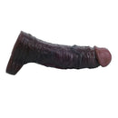7.36in Vibrating Dildo Sleeve Friendly Flexible Rooster Veins Dildo Sleeve