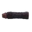 7.36in Vibrating Dildo Sleeve Friendly Flexible Rooster Veins Dildo Sleeve