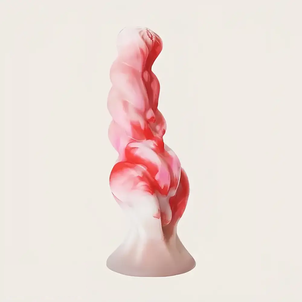 7.3in Fantasy Silicone Soft Cock Dildo For Hands-Free Sex Love Play