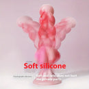 7.3in Fantasy Silicone Soft Cock Dildo For Hands-Free Sex Love Play