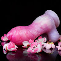 7.3in Real Dog Penis Animal Dildo For Vagina Anal Massager Flirting Toy