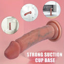 7.3in Realistic Dual Layer Massage Silicone Soft G Spot Vaginal Dildo