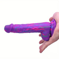 7.3in Superb Silicone Real Feeling Soft Dildo For Prostate Massager