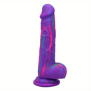 7.3in Superb Silicone Real Feeling Soft Dildo For Prostate Massager
