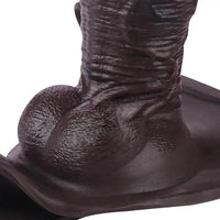 7.44in Silicone Panty Realistic Hollow Dildo Wearable Strap on Penis Sleeve