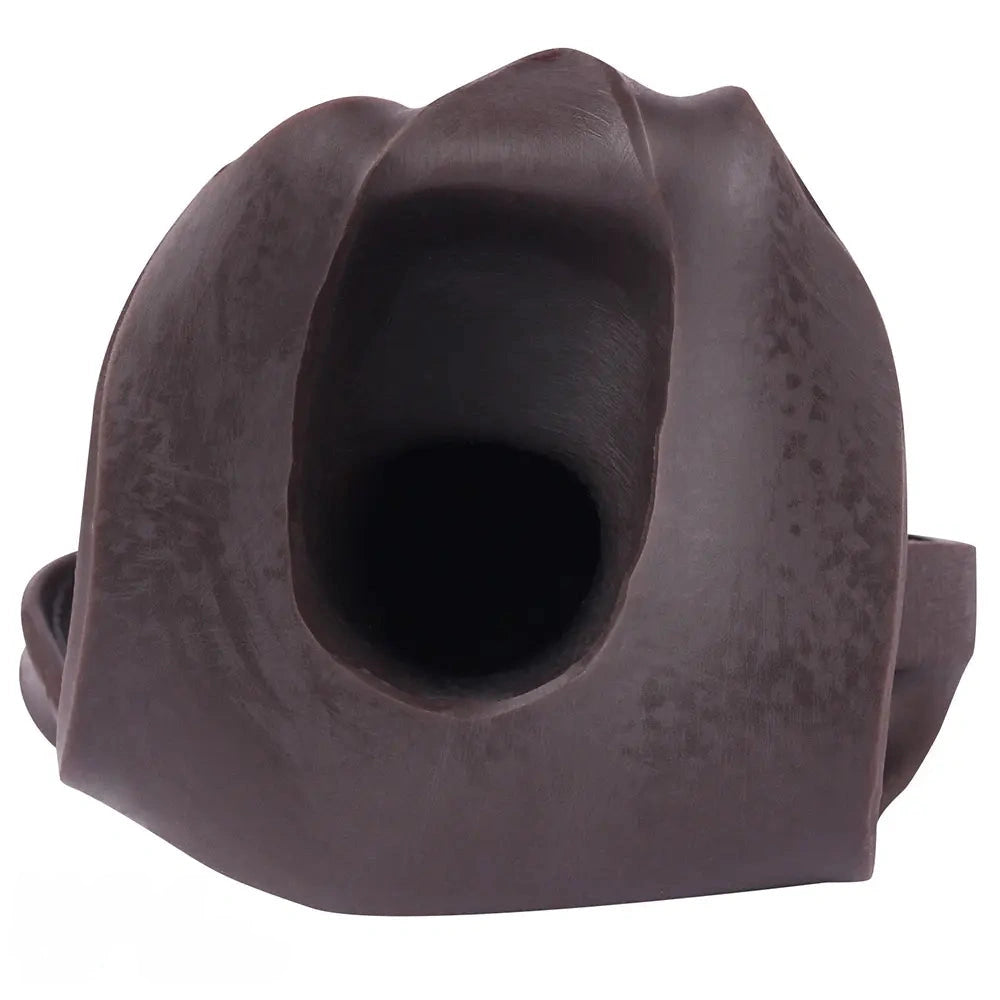 7.44in Silicone Panty Realistic Hollow Dildo Wearable Strap on Penis Sleeve