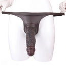 7.44in Silicone Panty Realistic Hollow Dildo Wearable Strap on Penis Sleeve