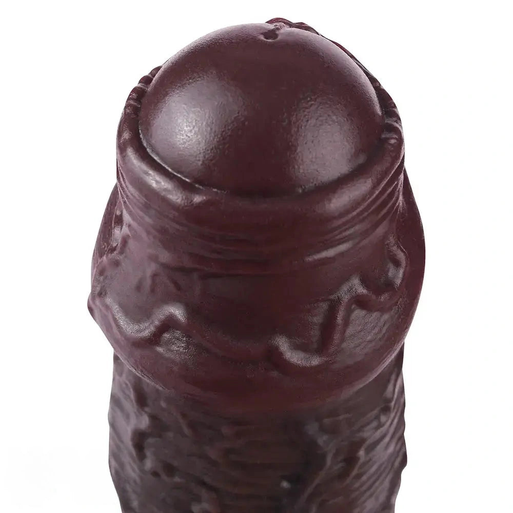 7.44in Silicone Panty Realistic Hollow Dildo Wearable Strap on Penis Sleeve