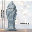 7.44in Silicone Winged Hand Fantasy Soft Prostate Anal Dildo