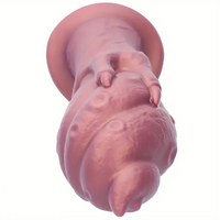 7.44in Silicone Winged Hand Fantasy Soft Prostate Anal Dildo