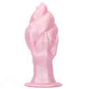 7.44in Silicone Winged Hand Fantasy Soft Prostate Anal Dildo