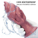 7.44in Silicone Winged Hand Fantasy Soft Prostate Anal Dildo
