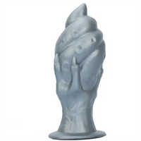 7.44in Silicone Winged Hand Fantasy Soft Prostate Anal Dildo