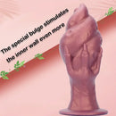 7.44in Silicone Winged Hand Fantasy Soft Prostate Anal Dildo