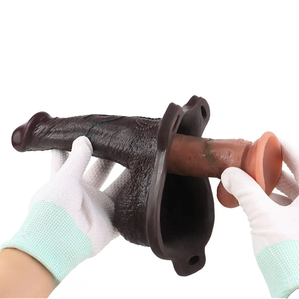 7.47in Hollow Strap on Real Dildo Realistic Design Bodysafe Material