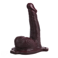 7.47in Hollow Strap on Real Dildo Realistic Design Bodysafe Material