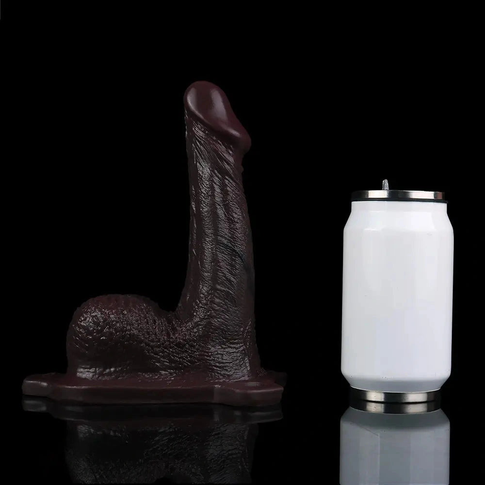 7.47in Hollow Strap on Real Dildo Realistic Design Bodysafe Material