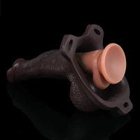 7.47in Hollow Strap on Real Dildo Realistic Design Bodysafe Material