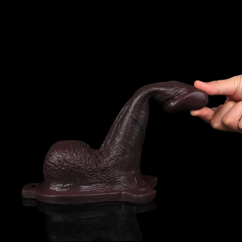 7.47in Hollow Strap on Real Dildo Realistic Design Bodysafe Material