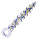 7.48″ Curved Spiral Body Safe Glass Dildo For Anus Vagina