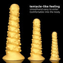 7.48in 11.02in 15in Soft Liquid Silicone Spiral Spiked Big Butt Plug Dildo