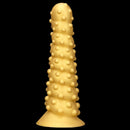 7.48in 11.02in 15in Soft Liquid Silicone Spiral Spiked Big Butt Plug Dildo