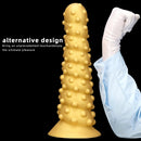 7.48in 11.02in 15in Soft Liquid Silicone Spiral Spiked Big Butt Plug Dildo