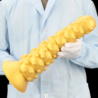 7.48in 11.02in 15in Soft Liquid Silicone Spiral Spiked Big Butt Plug Dildo