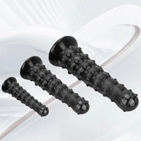 7.48in 11.22in 15in Super Huge Black Spiral Animal Octopus Dildo Butt Plug