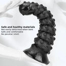 7.48in 11.22in 15in Super Huge Black Spiral Animal Octopus Dildo Butt Plug