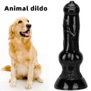 7.48in 14.17in 15.35in Big Black Thick Dog Penis Fantasy Animal Dildo