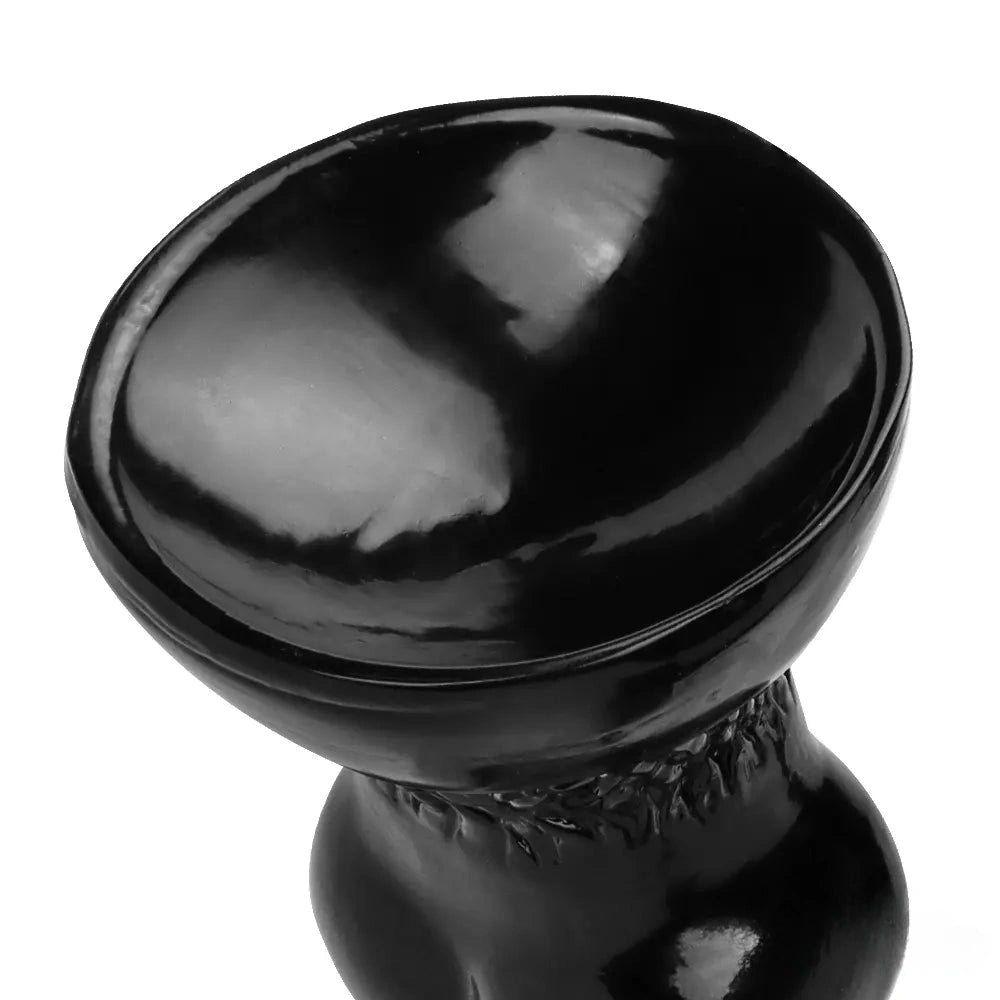 7.48in 14.17in 15.35in Big Black Thick Dog Penis Fantasy Animal Dildo